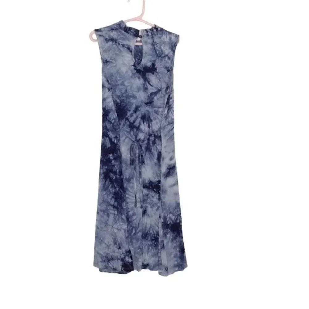Justice blue tie-dye dress size 12